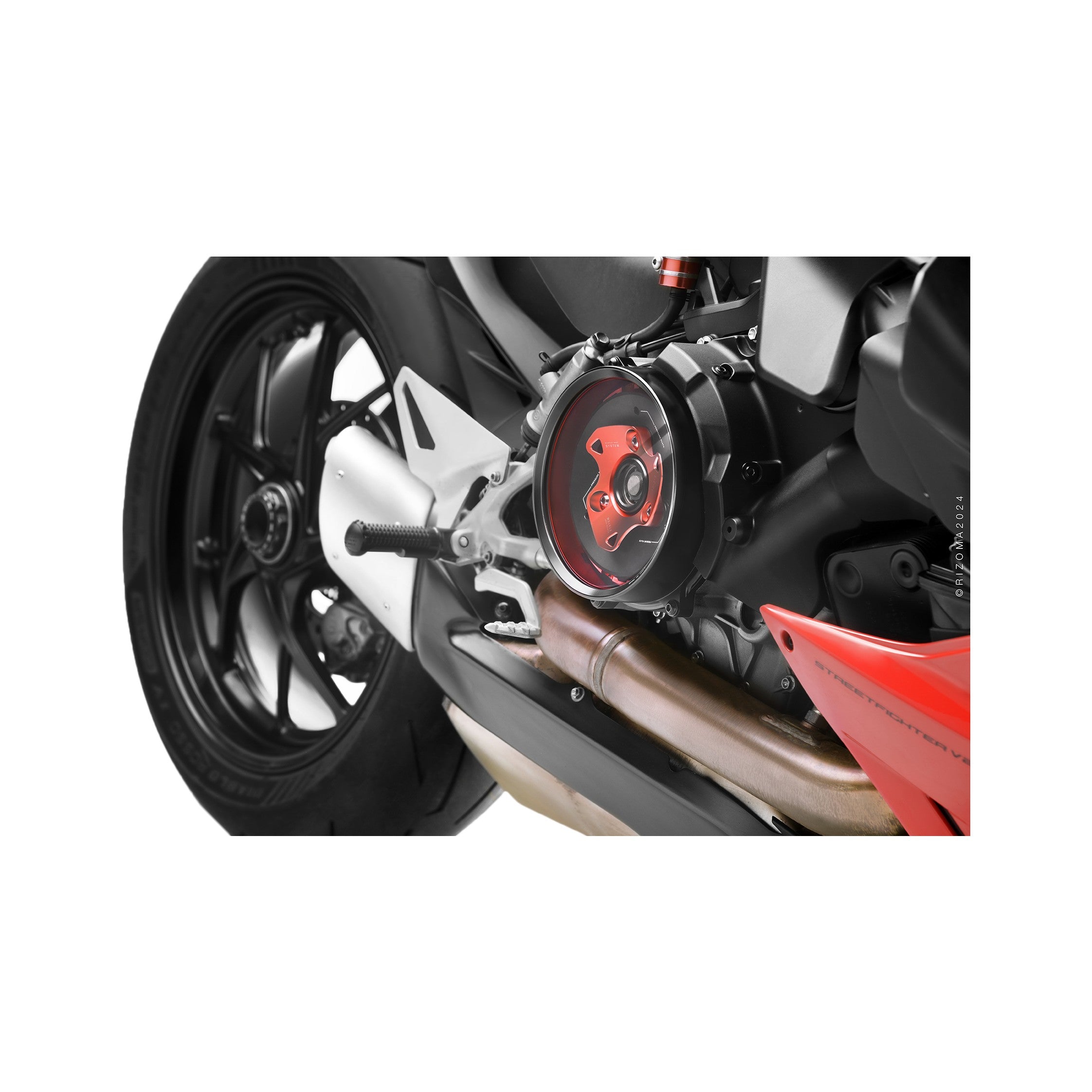 RIZOMA CLUTCH COVER RED DUC V2 - 58-ZDM179R – DDRV.com
