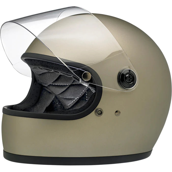 BILTWELL Gringo S Helmet Flat Titanium - 0101-11486