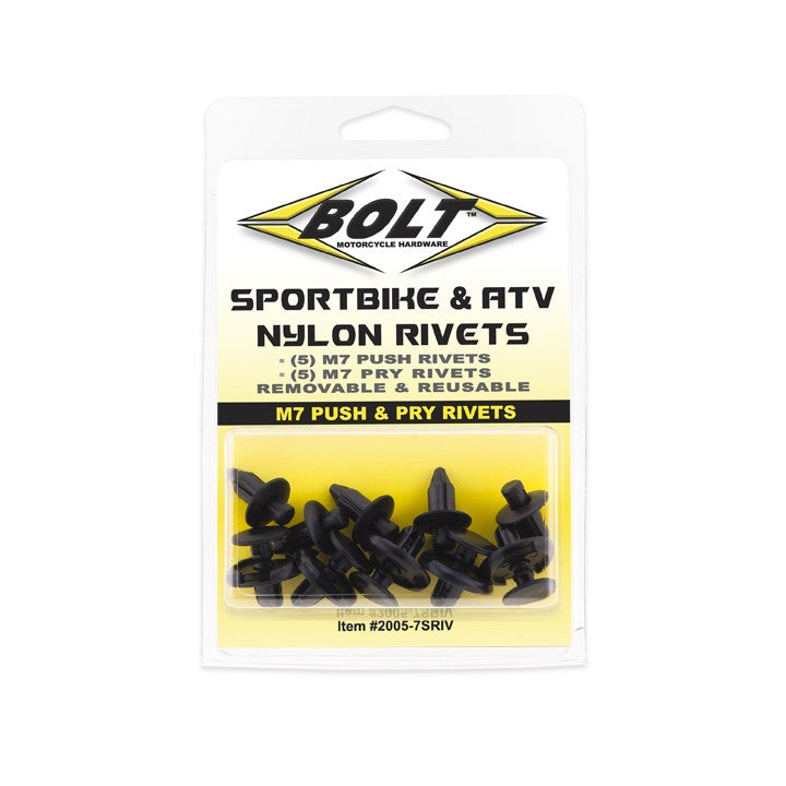 M7 PUSH & PRY RIVET KIT 5 EACH 10/PK - 020-00122-3