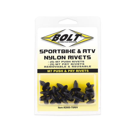 M7 PUSH & PRY RIVET KIT 5 EACH 10/PK - 020-00122-3