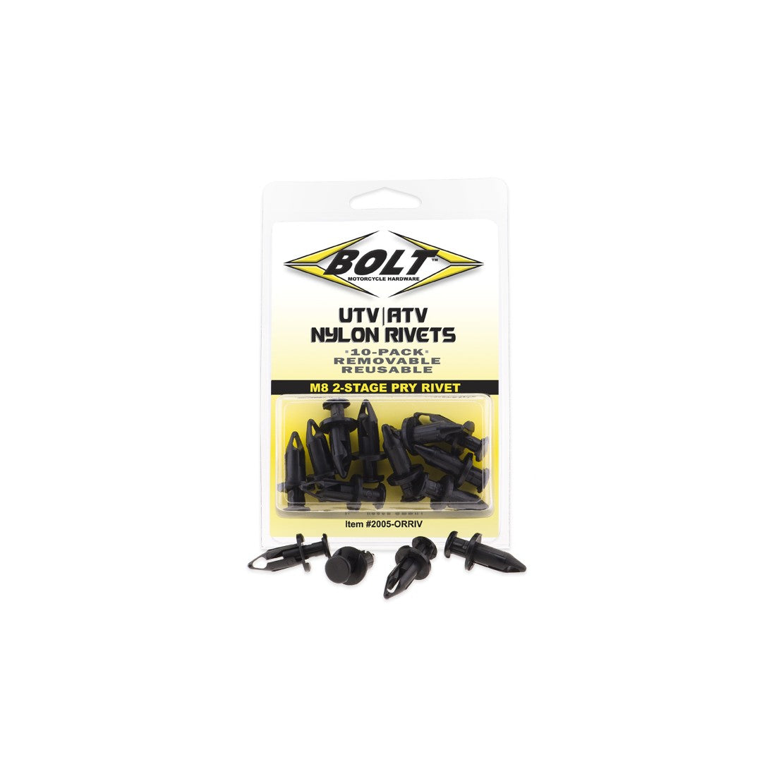 M8 PRY RIVET KIT 10/PK - 020-00125