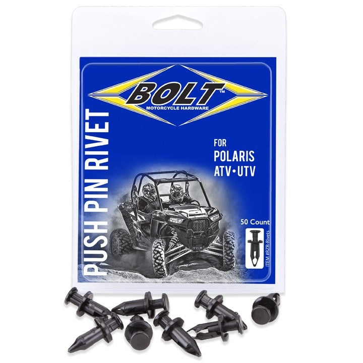 PRY RIVET SET POL ATV/UTV 50/PK M8 - 020-00132