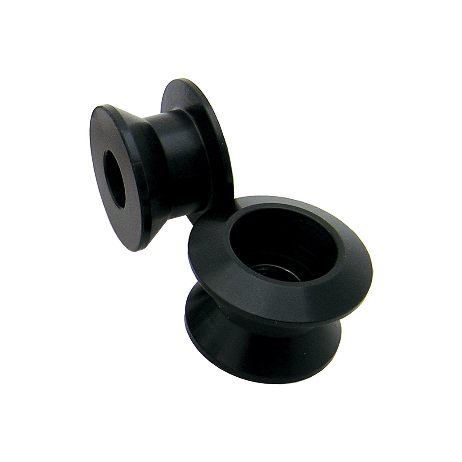 SWINGARM SPOOLS BLACK - 020-00151-2