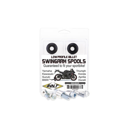 SWINGARM SPOOLS BLACK - 020-00151