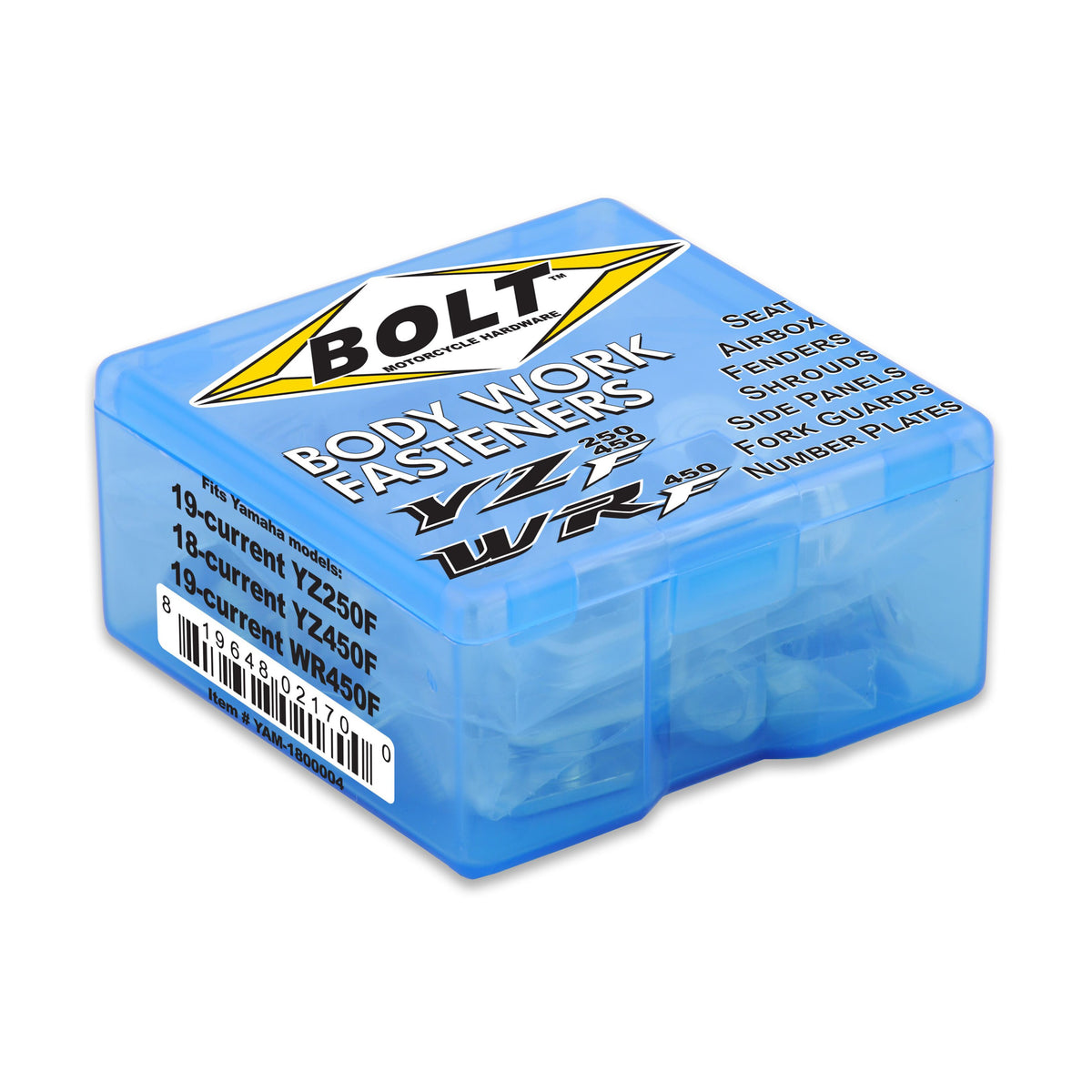 FULL PLASTIC FASTENER KIT YAM - 020-00909-1