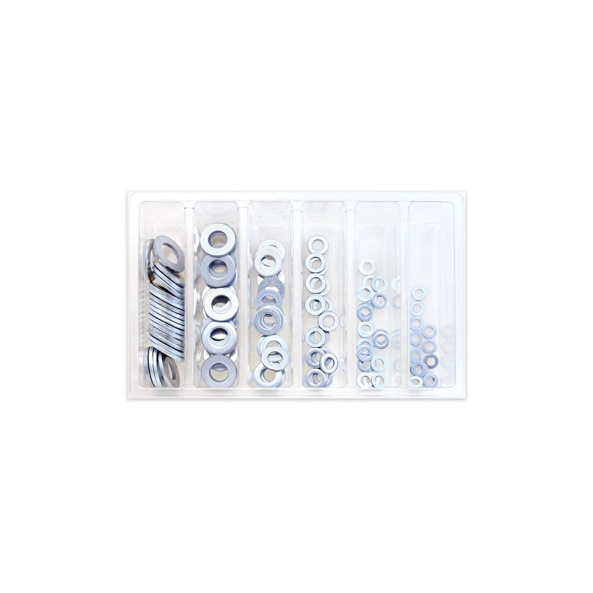 FLAT WASHER ASSORTMENT 120 PIECE KIT - 020-10000-1