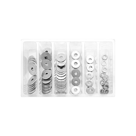 M6 FENDER WASHER ASSORTMENT 120 PIECE KIT - 020-20000-1