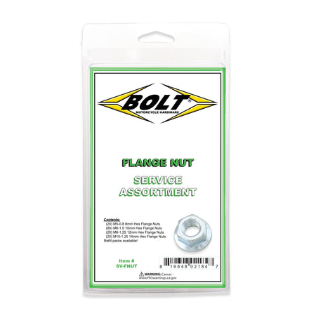 FLANGE NUT ASSORTMENT 140 PIECE KIT - 021-10000