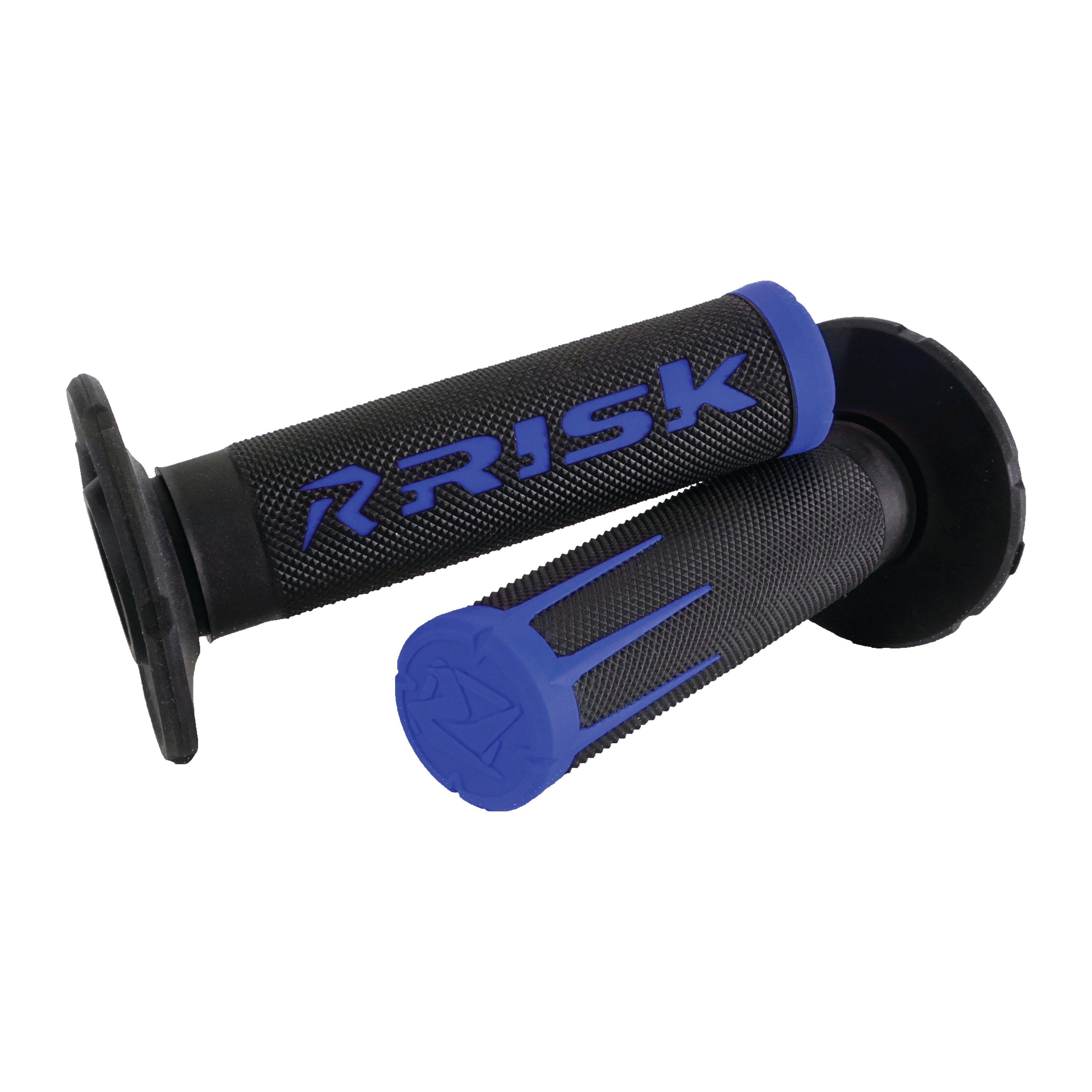 FUSION 2.0 MOTORCYCLE GRIPS BLUE - 05-1032