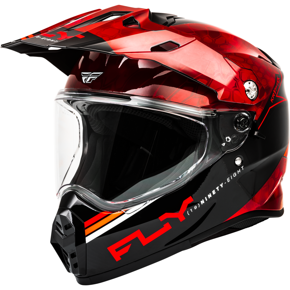 Fly Racing Trekker Kryptek Conceal Helmet Red/Black