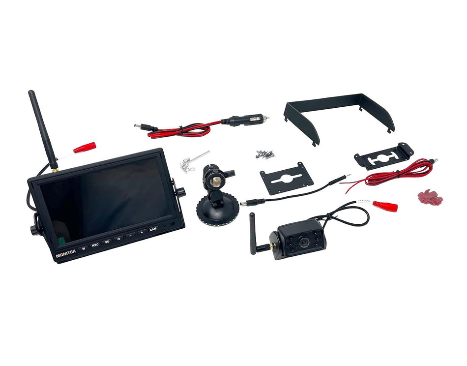 Brandmotion RV Wireless Observation IR Camera System with 7″ HD Monitor - 08-1075