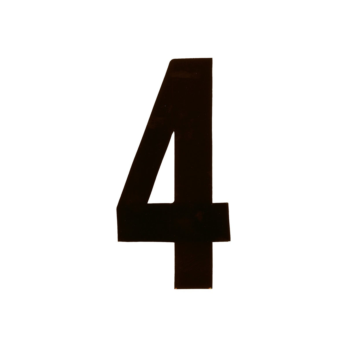 #4 4" BLACK EXTREME DIGITS 3/PK - 09-6234