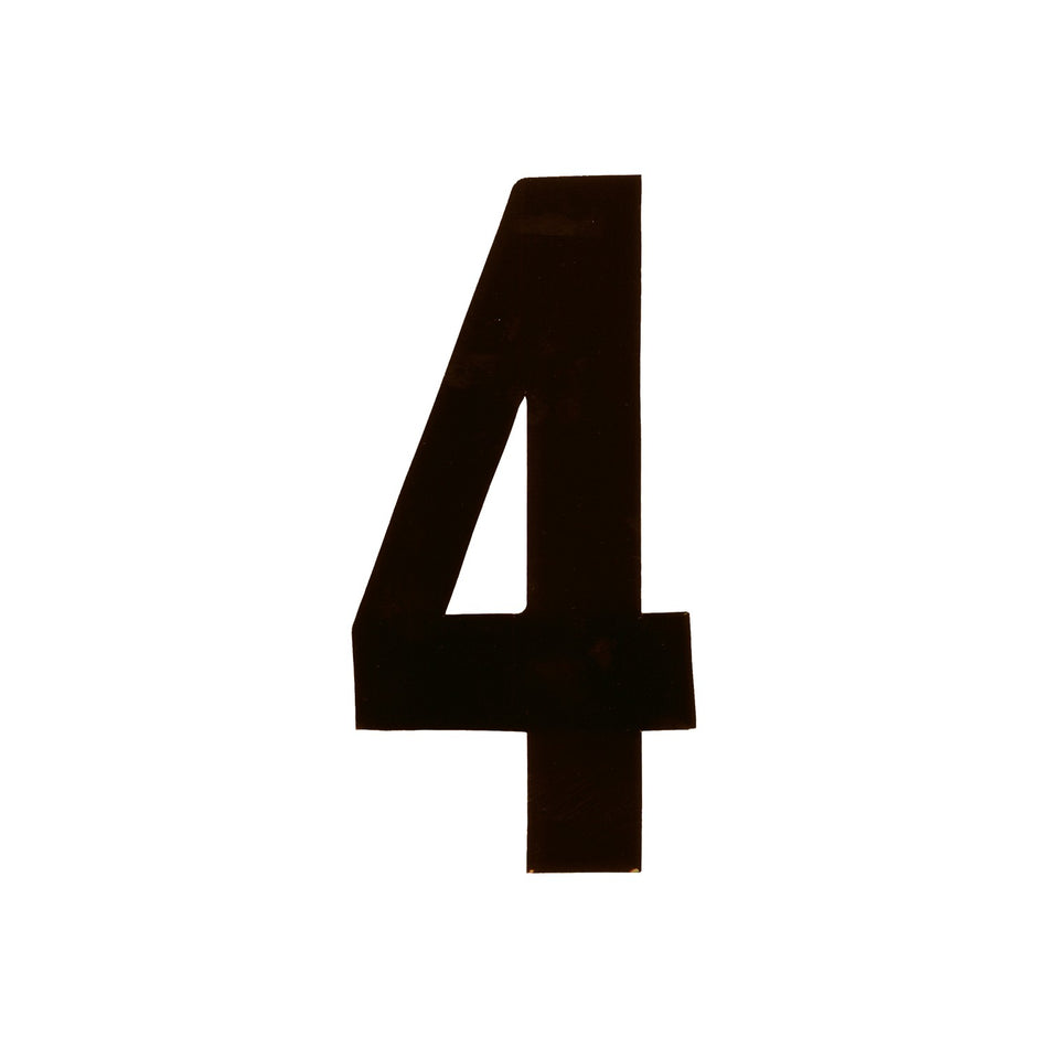 #4 7" BLACK EXTREME DIGITS 3/PK - 09-6274