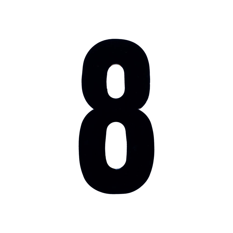 #8 7" BLACK EXTREME DIGITS 3/PK - 09-6278