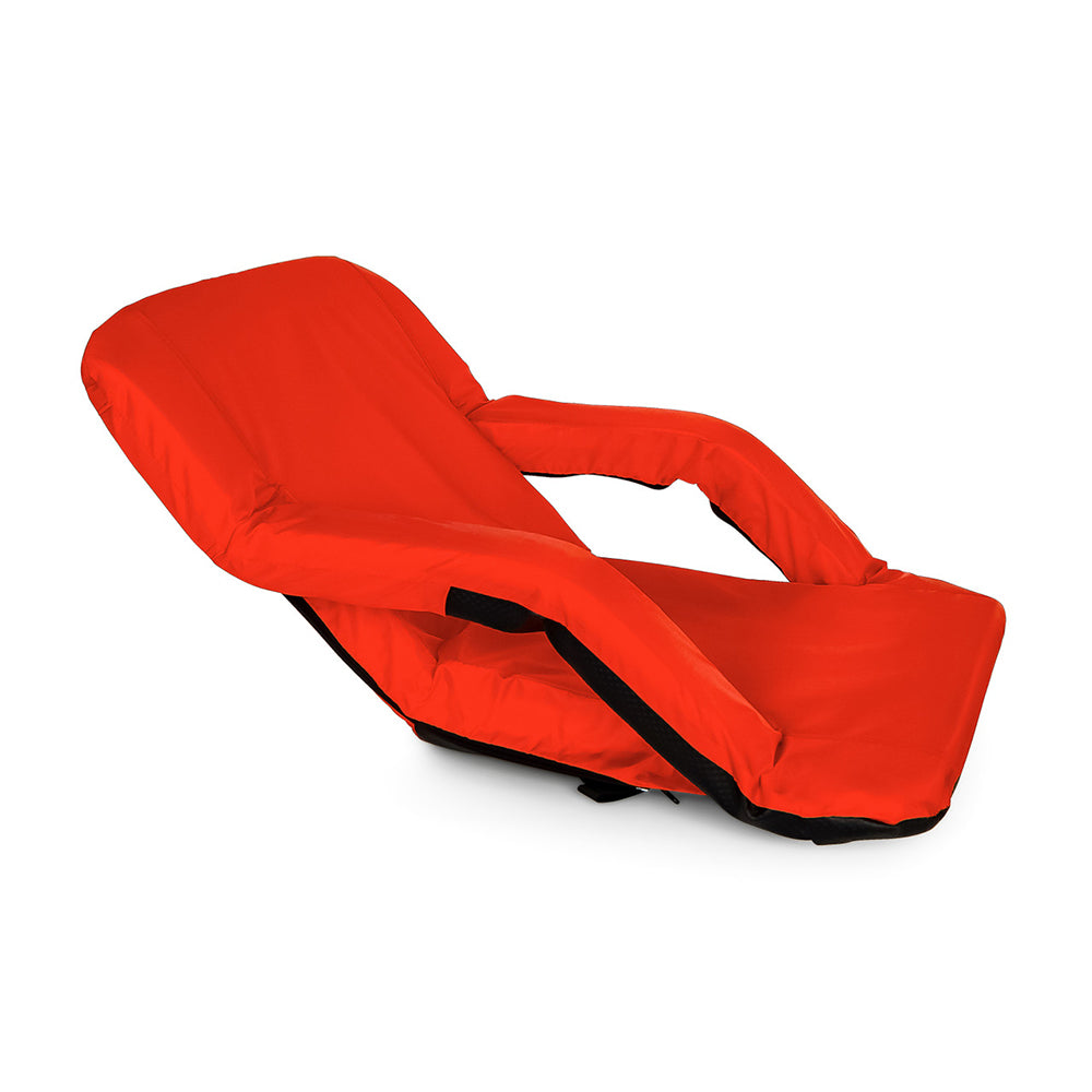 Camco Portable Stadium Seat, Red - 53096