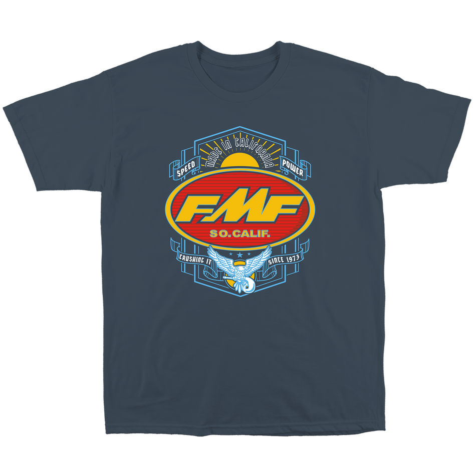 FMF Apparel Blacksmith Tee Steel Blue 2X