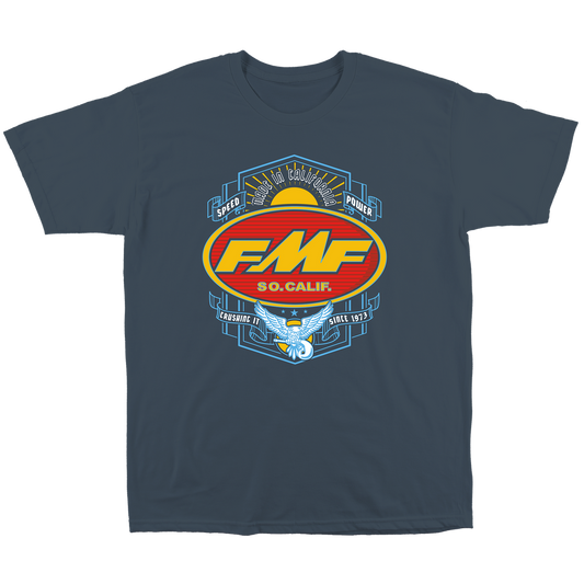 FMF Apparel Blacksmith Tee Steel Blue 2X