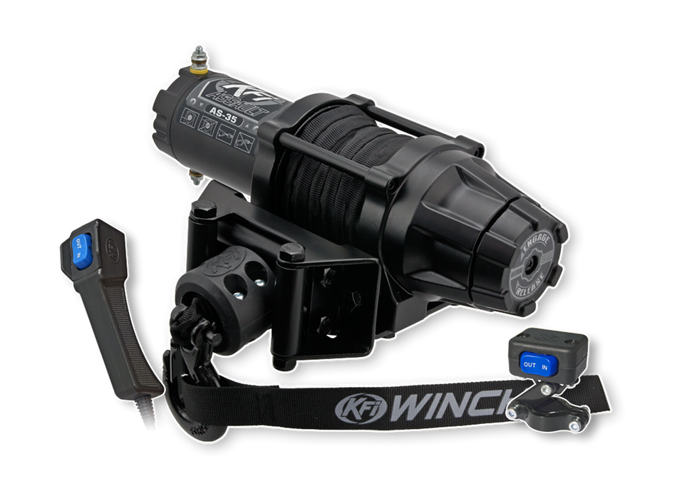 KFI 3500 Pound ATV UTV Winch - AS-35