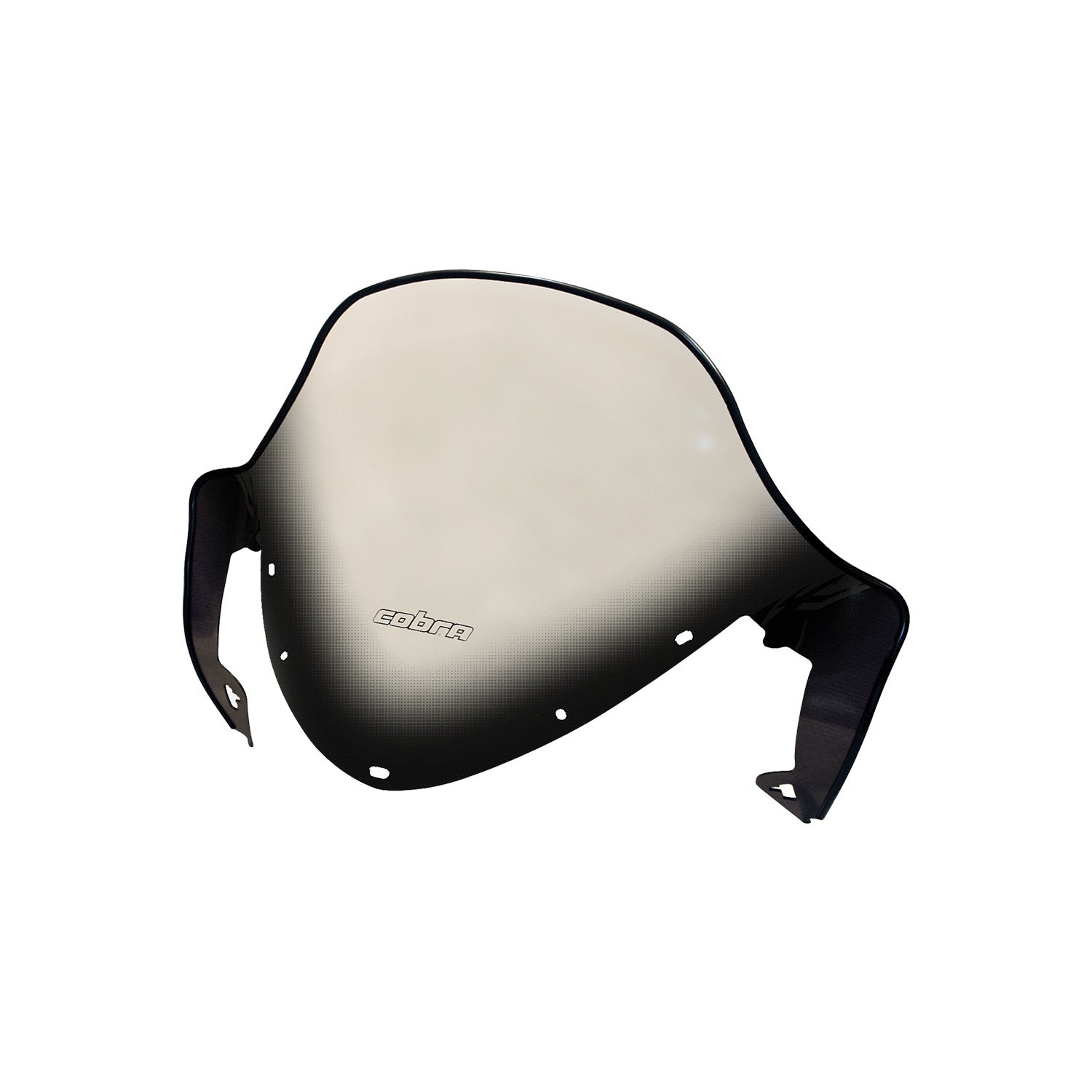 COBRA W/S TALL CLEAR/BLK 14" POL IQ - 10-12991