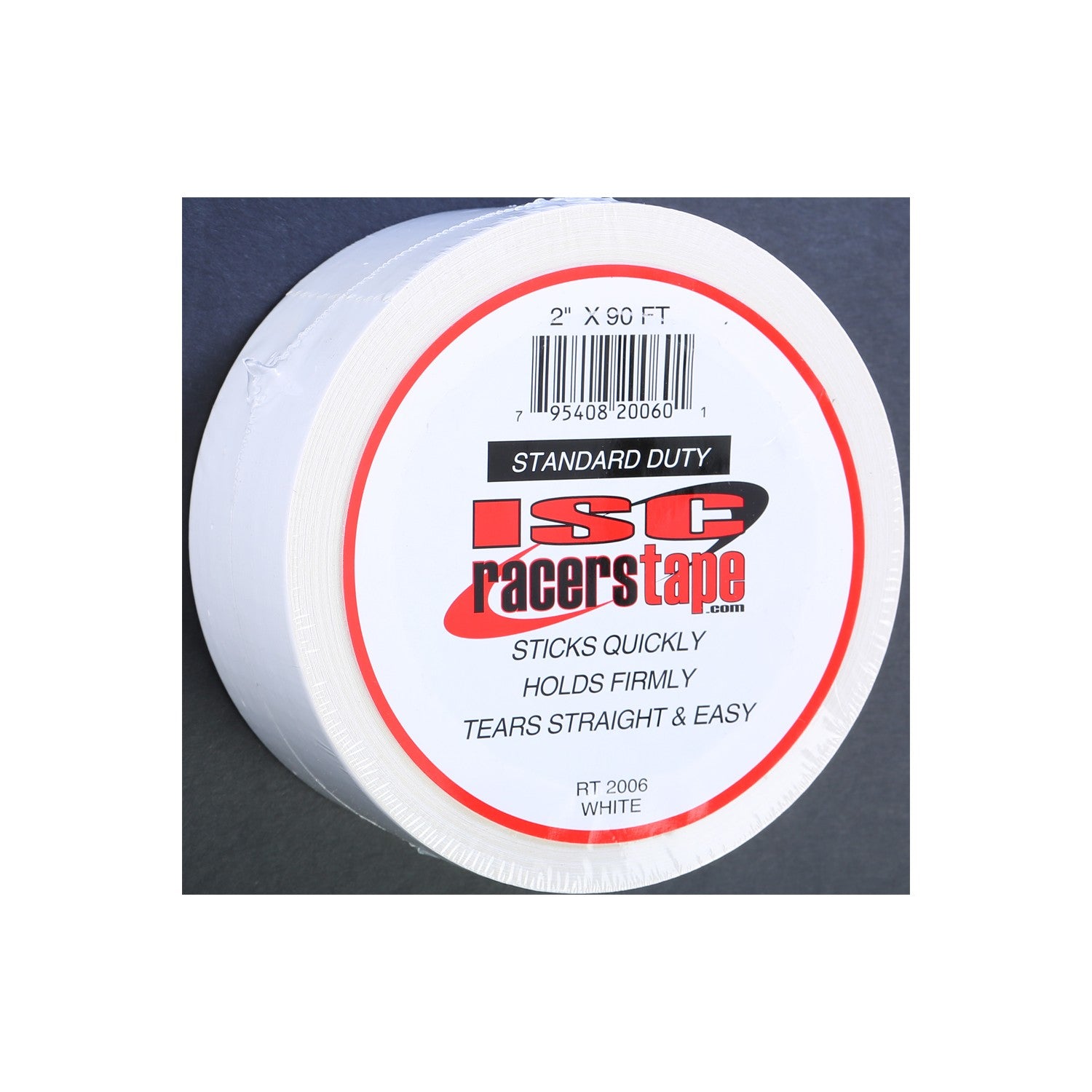 RACERS TAPE 2"X90' (WHITE) - 10-2300W