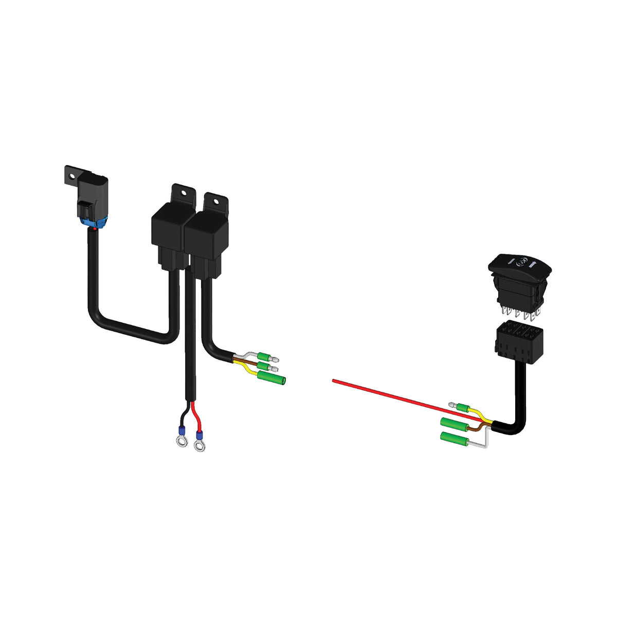 Ddrv KFI WIRE HARNESS HYDRAULIC ACTUATOR - 10-6940 – DDRV.com