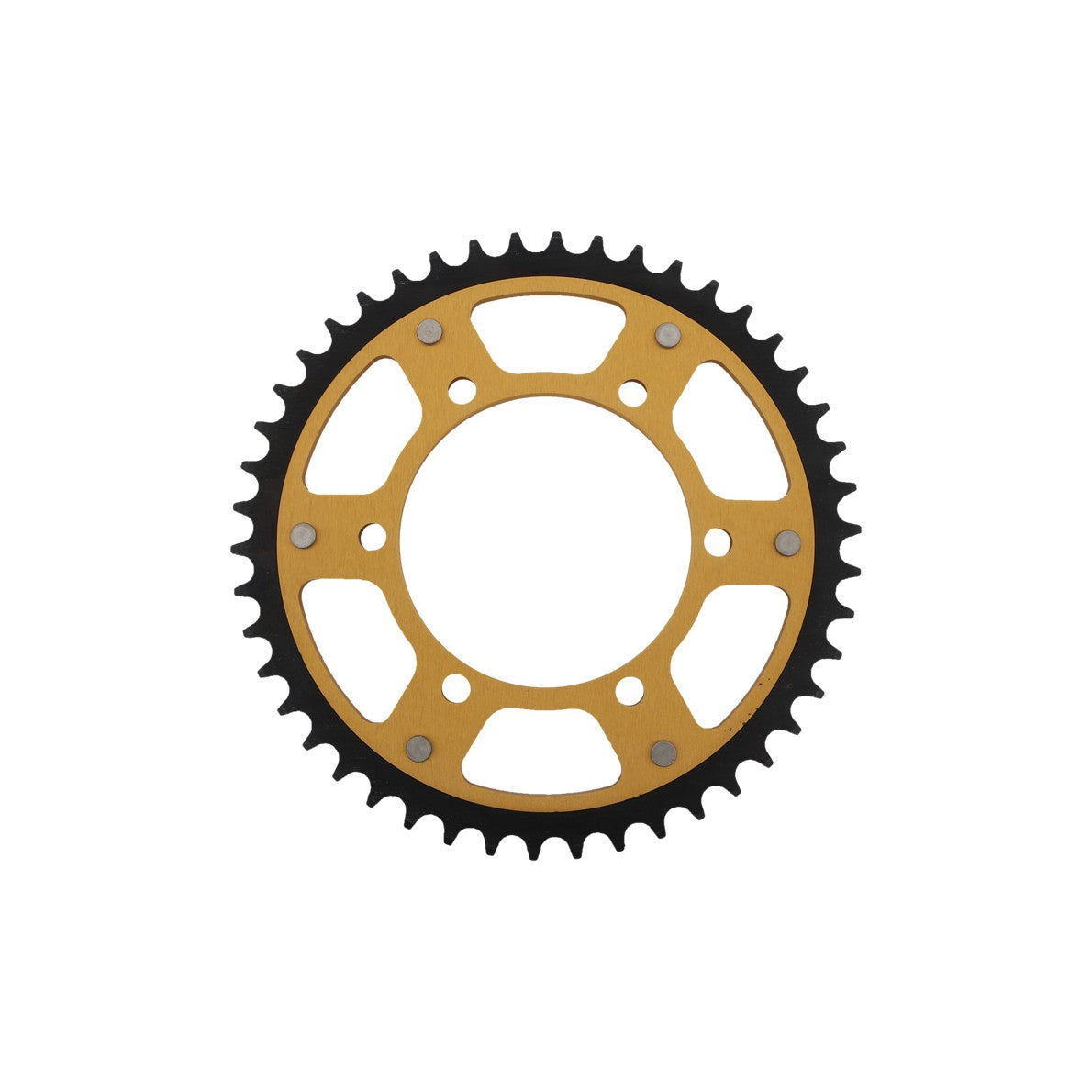 REAR STEALTH SPROCKET ALU/STL 46T-520 GLD HON/KAW/YAM - 108-486646-1