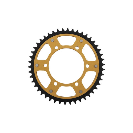 REAR STEALTH SPROCKET ALU/STL 46T-520 GLD HON/KAW/YAM - 108-486646-1