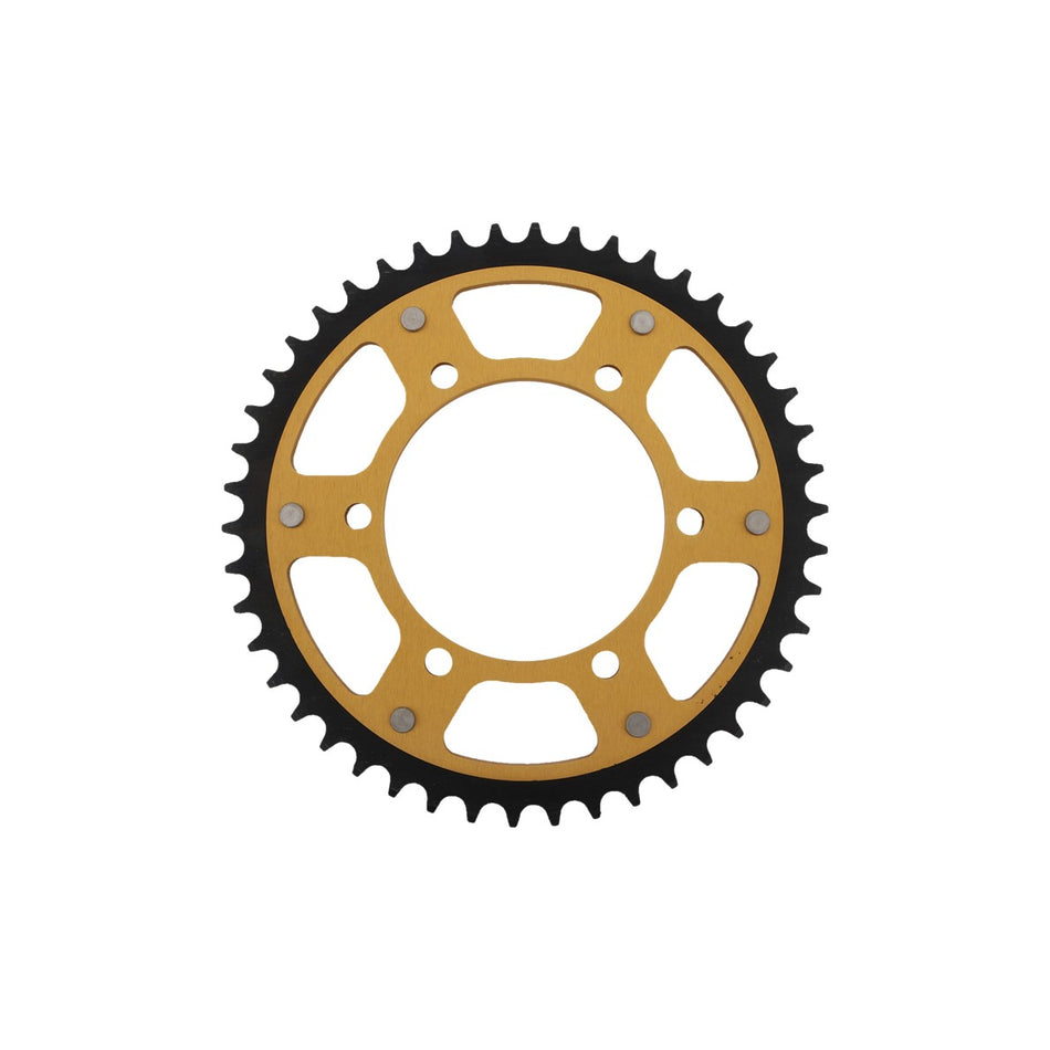 REAR STEALTH SPROCKET ALU/STL 46T-520 GLD HON/KAW/YAM - 108-486646-1