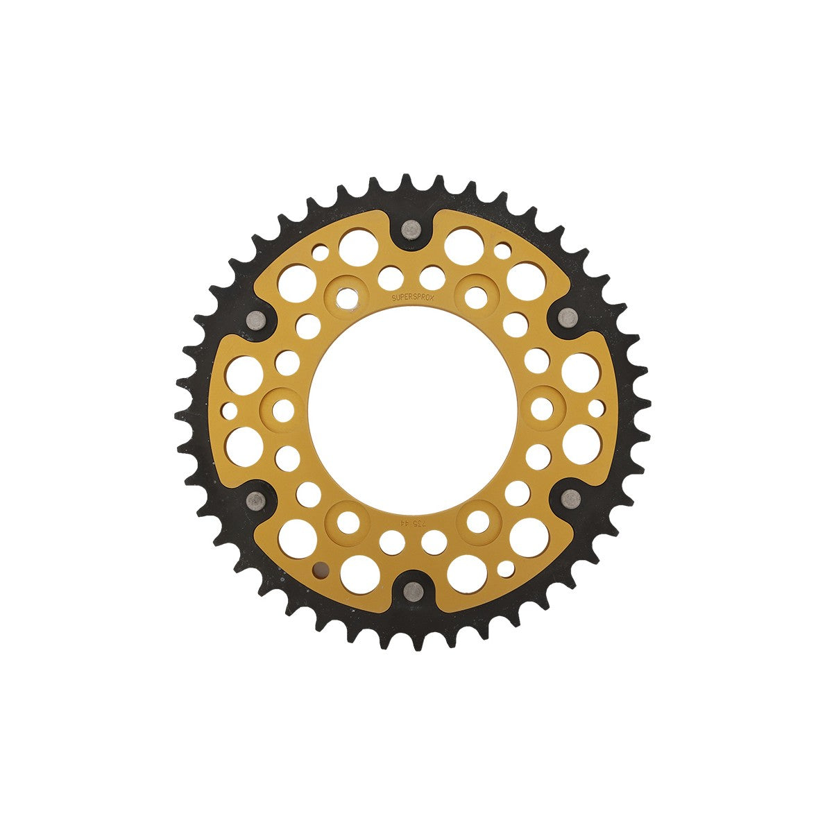 REAR STEALTH SPROCKET ALU/STL 44T-520 GLD DUC - 108-735644