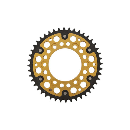 REAR STEALTH SPROCKET ALU/STL 44T-520 GLD DUC - 108-735644