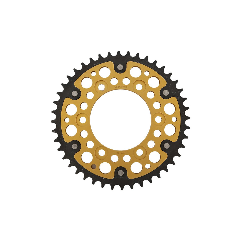 REAR STEALTH SPROCKET ALU/STL 44T-520 GLD DUC - 108-735644
