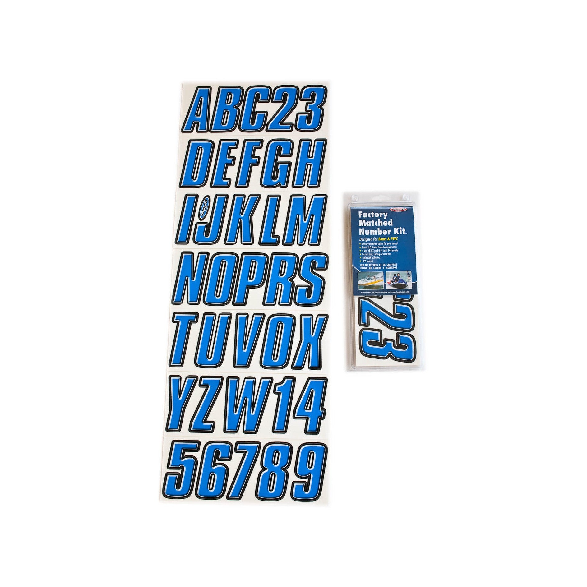 SERIES 800 REGISTRATION KIT BLUE/BLACK - 11-6221-1