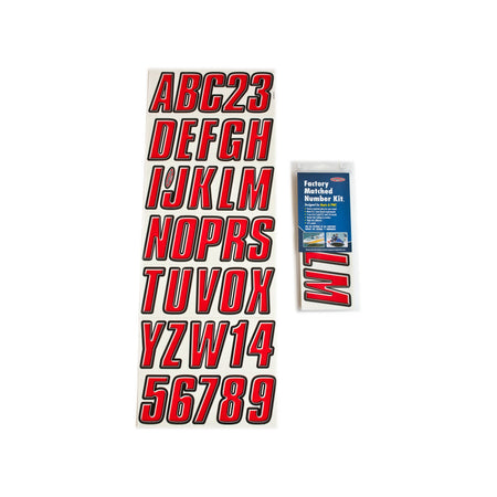 SERIES 800 REGISTRATION KIT RED/BLACK - 11-6222-1