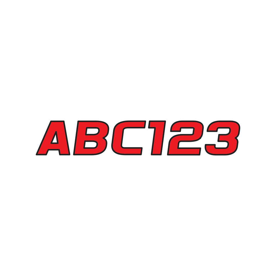 700 PWC KIT RED/BLK - 11-6273