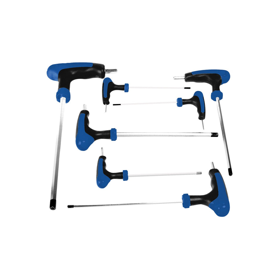 7 PC MET T-HANDLE SET HEX - 117-1037