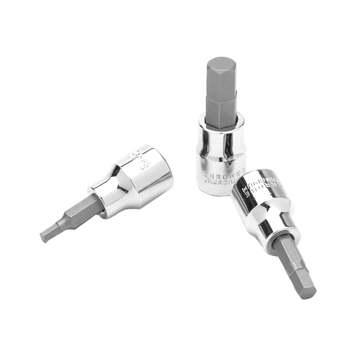 8 PC 3/8" MET HEX BIT SET - 117-1082