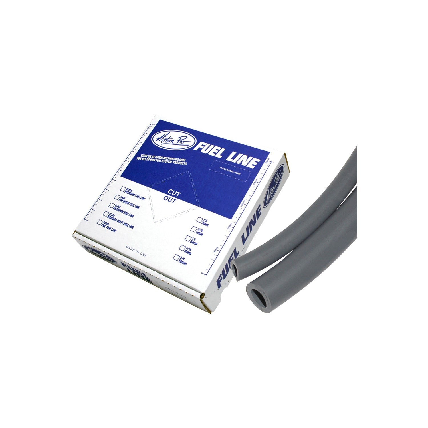 TYGON GREY FUEL LINE 1/4"X25' - 12-0032