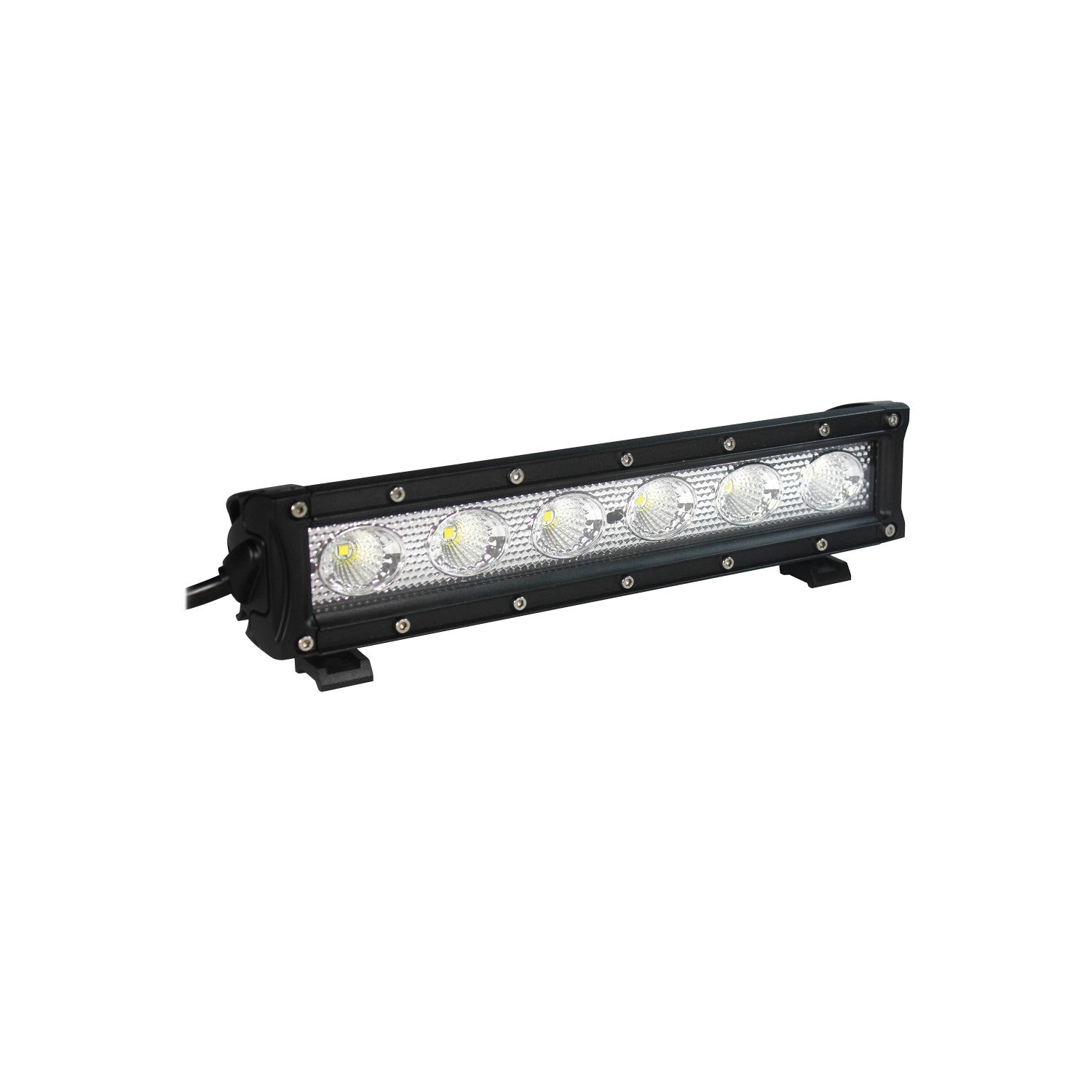 SINGLE ROW LED LIGHT BAR 10 IN 5W BULBS - 12-9010