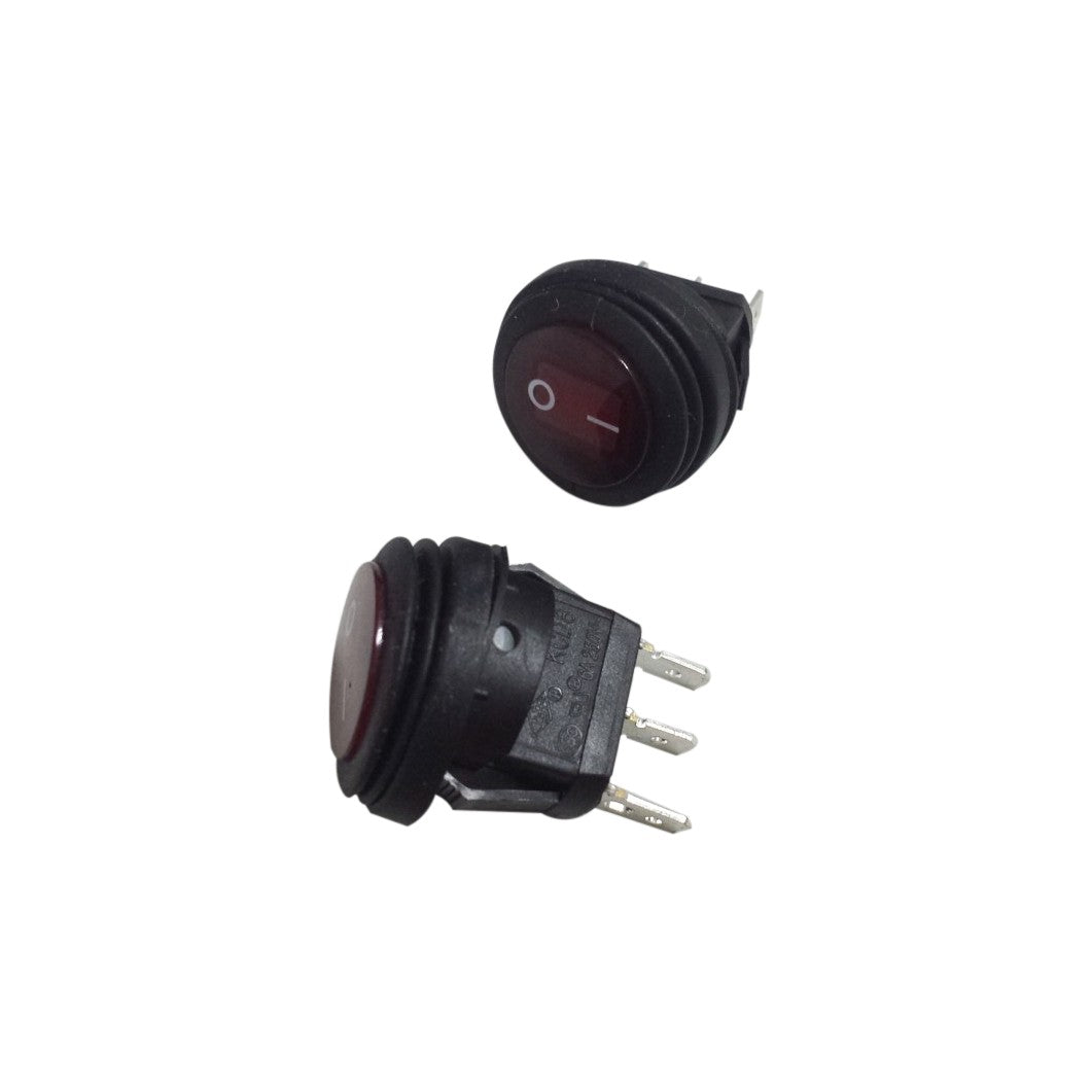 ROUND ROCKER SWITCH - 12-9023