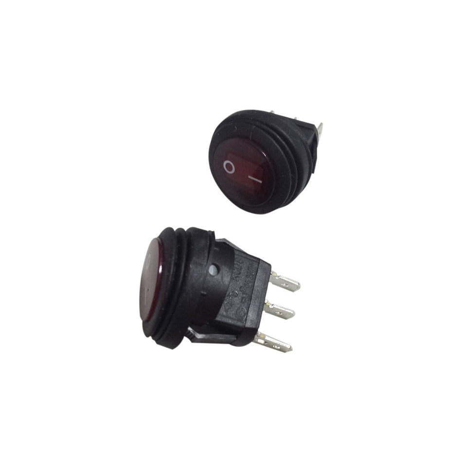 ROUND ROCKER SWITCH - 12-9023