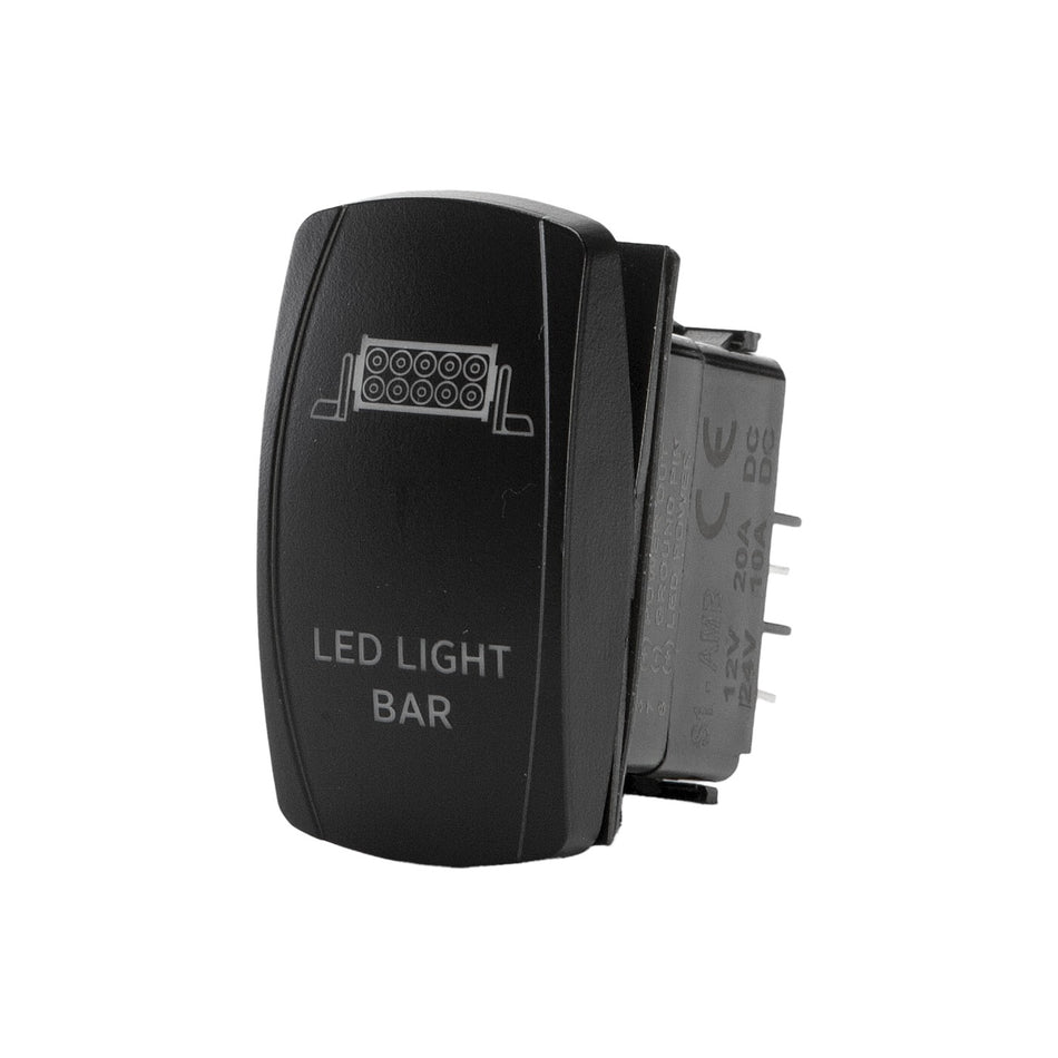 LED LIGHT BAR LIGHTING SWITCH PRO SERIES BACKLIT - 12-9070