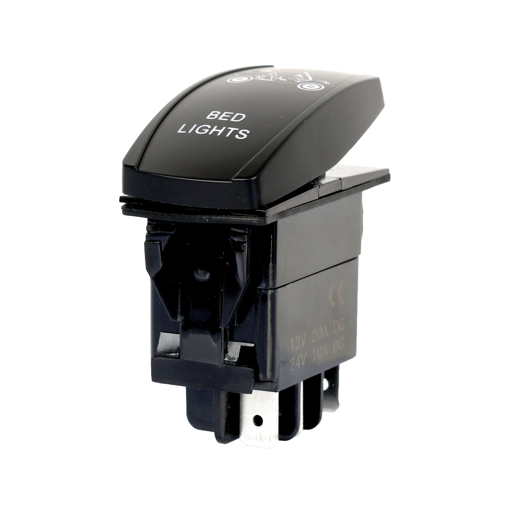 BED LIGHTING SWITCH PRO SERIES BACKLIT - 12-9074-2