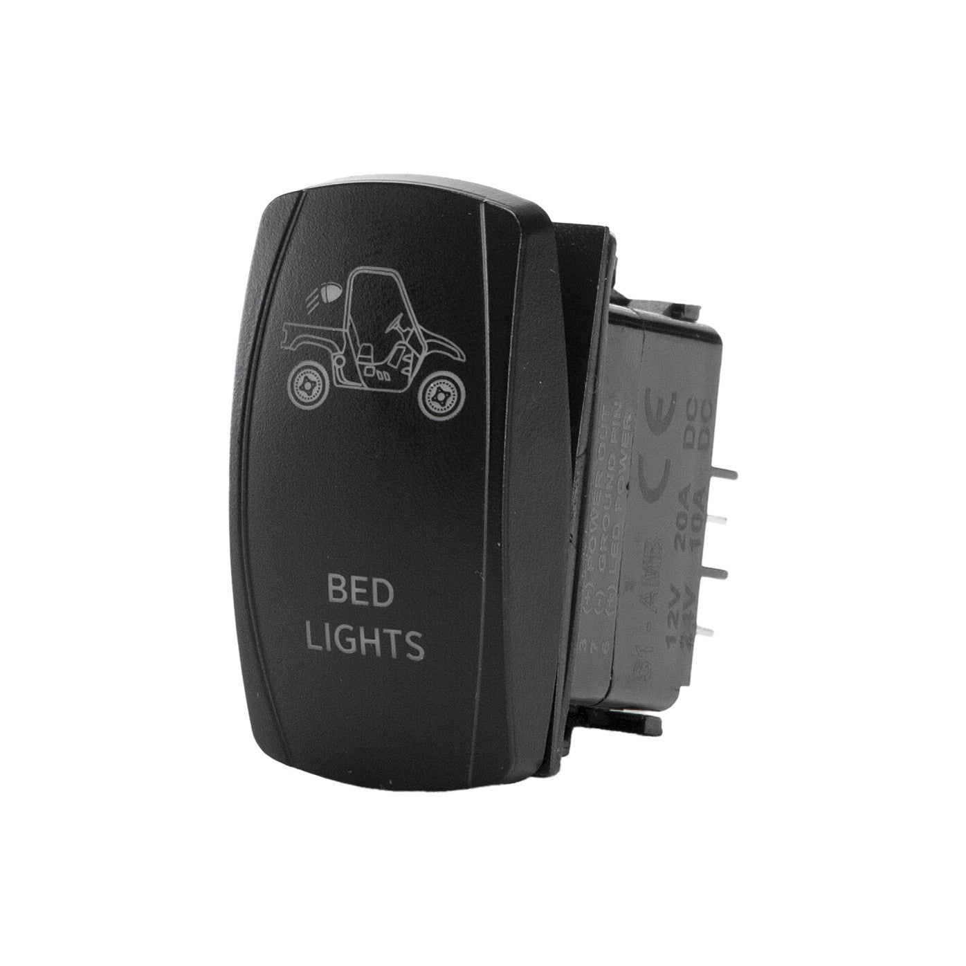 FLIP BED LIGHTING SWITCH PRO SERIES BACKLIT - 12-9074 – DDRV.com