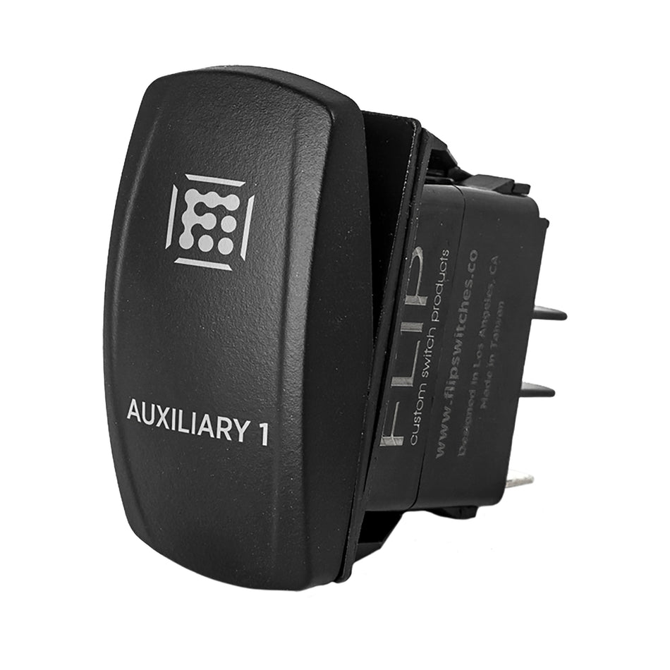 STD ROCKER SWITCH AUX1 - 12-9112