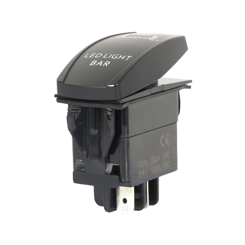 STD ROCKER SWITCH LIGHT BAR - 12-9115-1