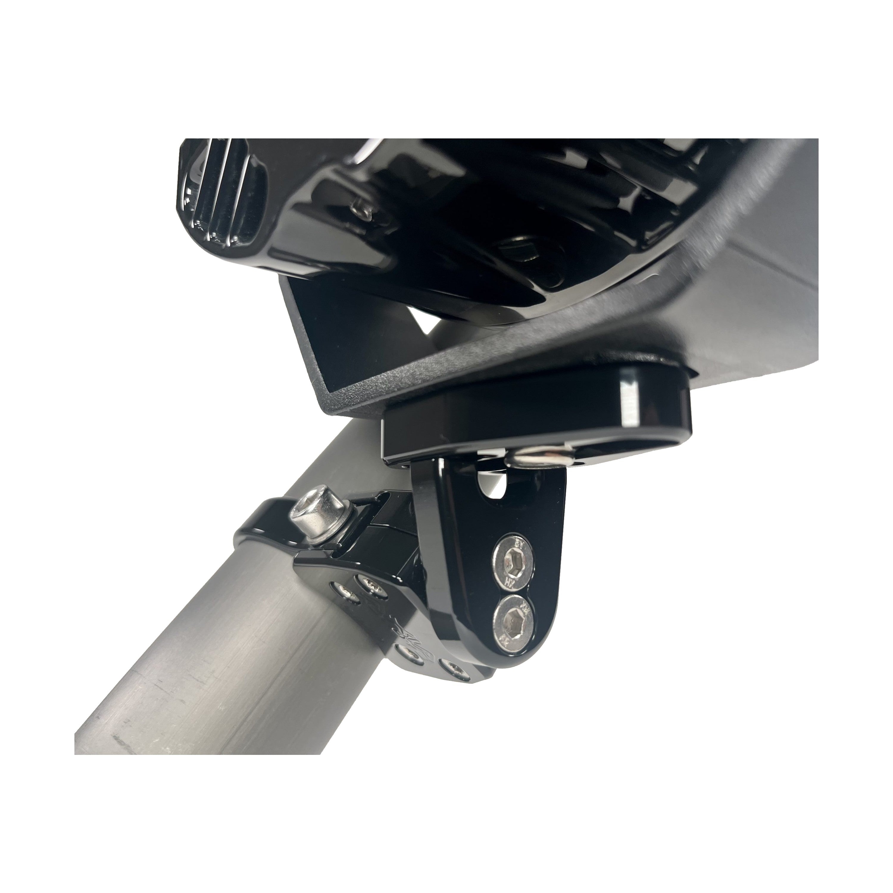 LARGE BASE ADJUSTABLE LIGHT MOUNT BLACK - 12-9402