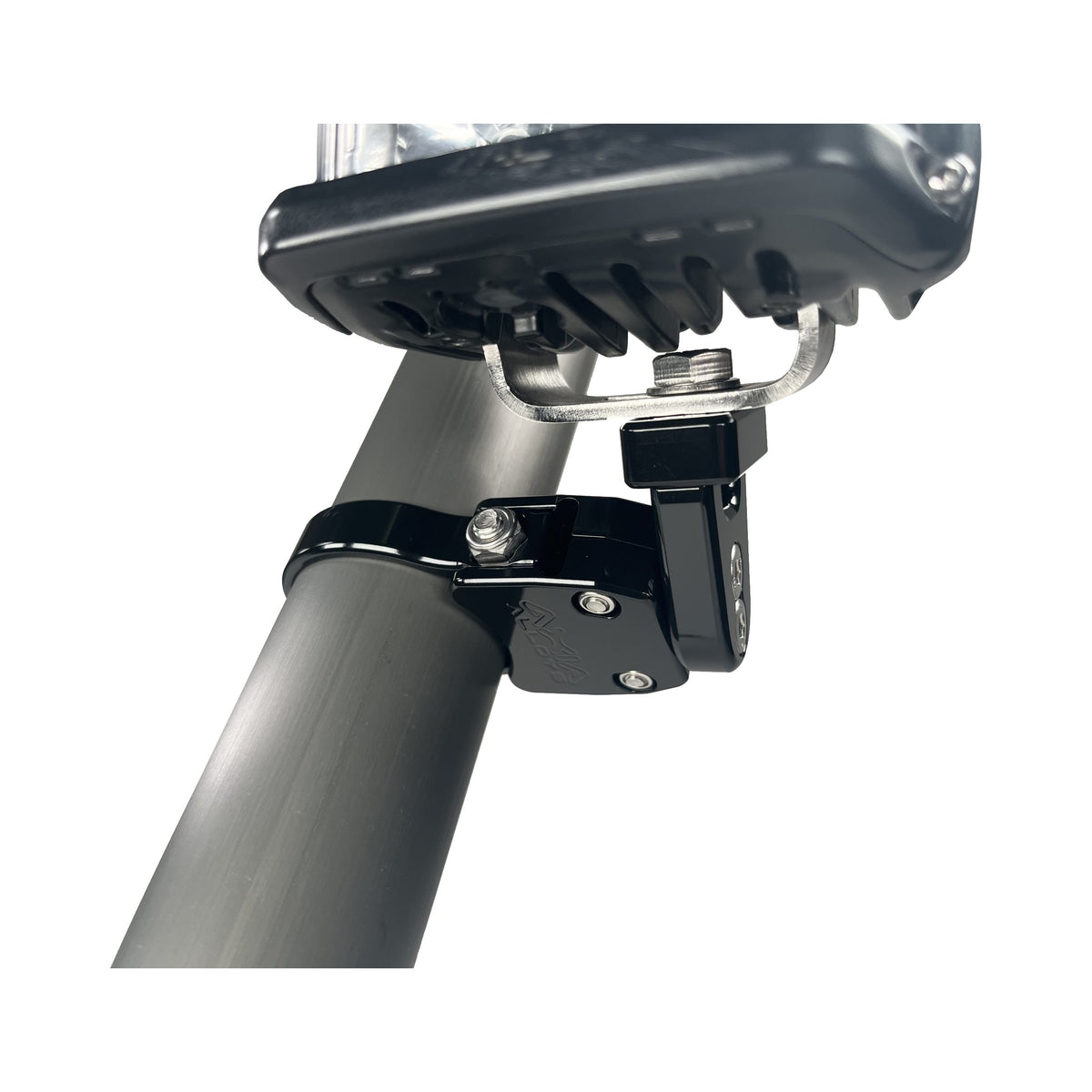 SMALL BASE ADJUSTABLE LIGHT MOUNT BLACK - 12-9408