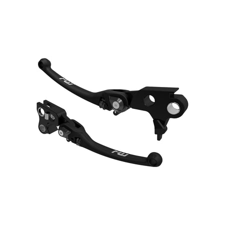 MX STYLE LEVER SET BLACK `96-17 FXD - 122-0800-1