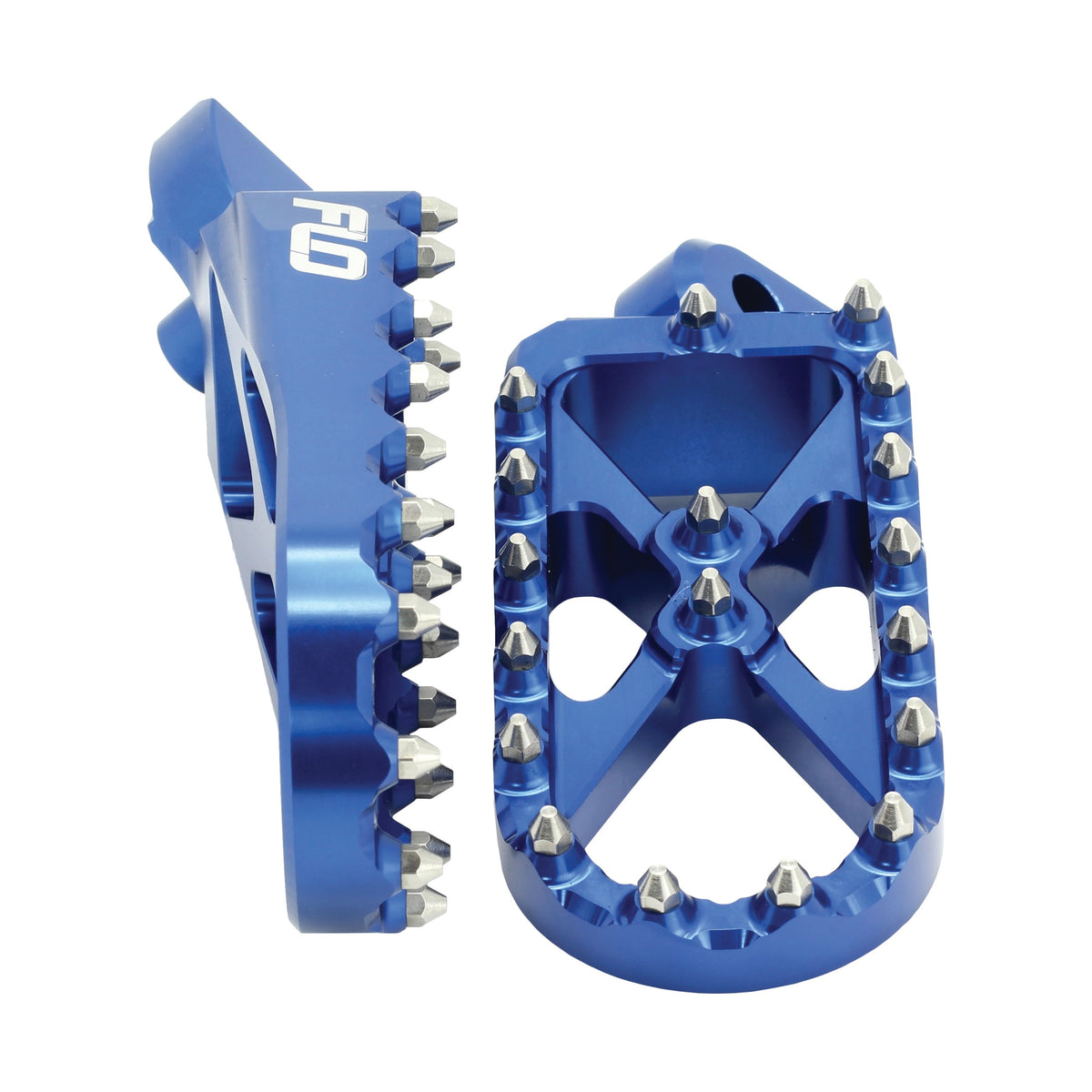 ADVENTURE/SNOW FOOTPEG BLUE - 122-18042