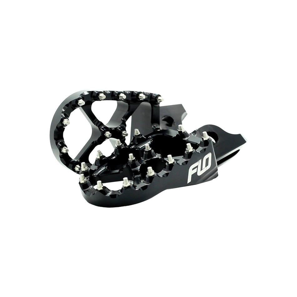 PRO SERIES FOOT PEGS BLACK YAM - 122-8041